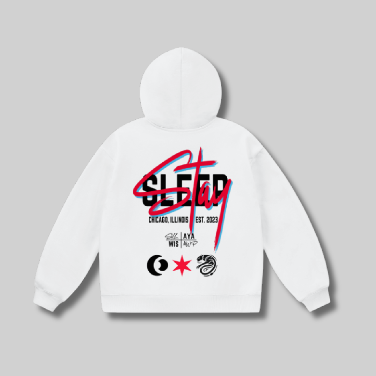 Stay Sleep “Chicago Origins” Oversized Hoodie